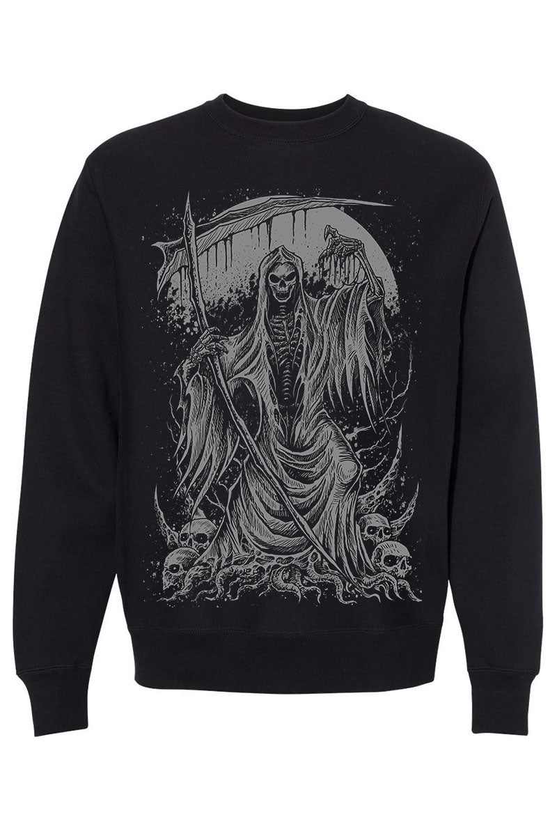 Harbinger of Death Sweatshirt - mens outerwear - VampireFreaks - VampireFreaks