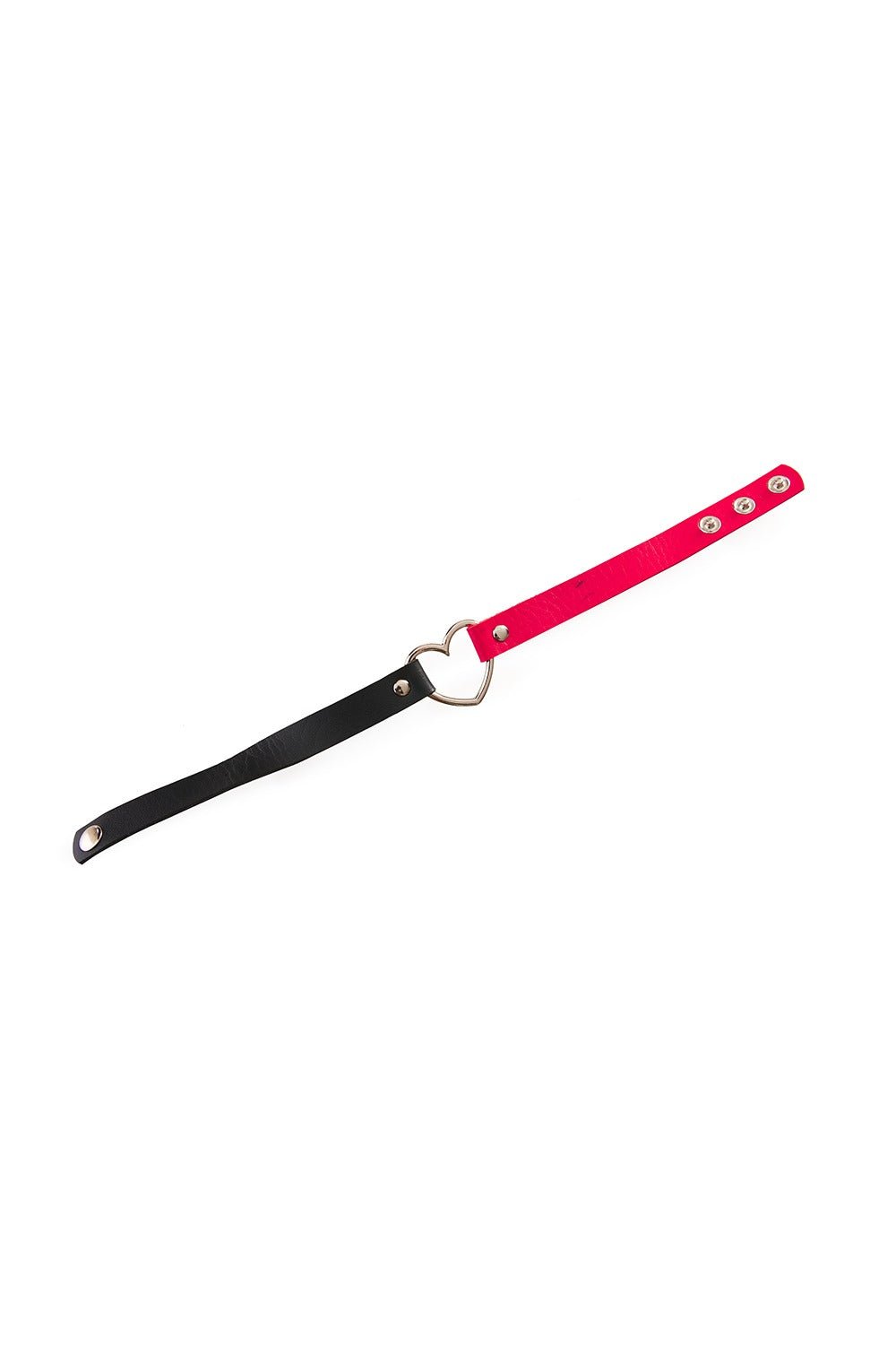 Harlequin Choker [BLACK/RED] - chokers - VampireFreaks - Banned Apparel / Lost Queen