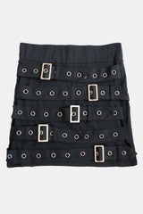 Harlow Mini Skirt - skirts - VampireFreaks - Forest Ink