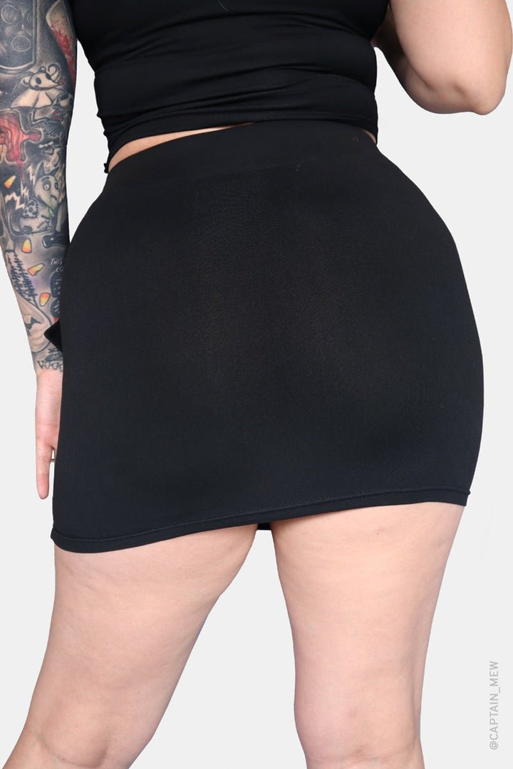 Harlow Mini Skirt - skirts - VampireFreaks - Forest Ink