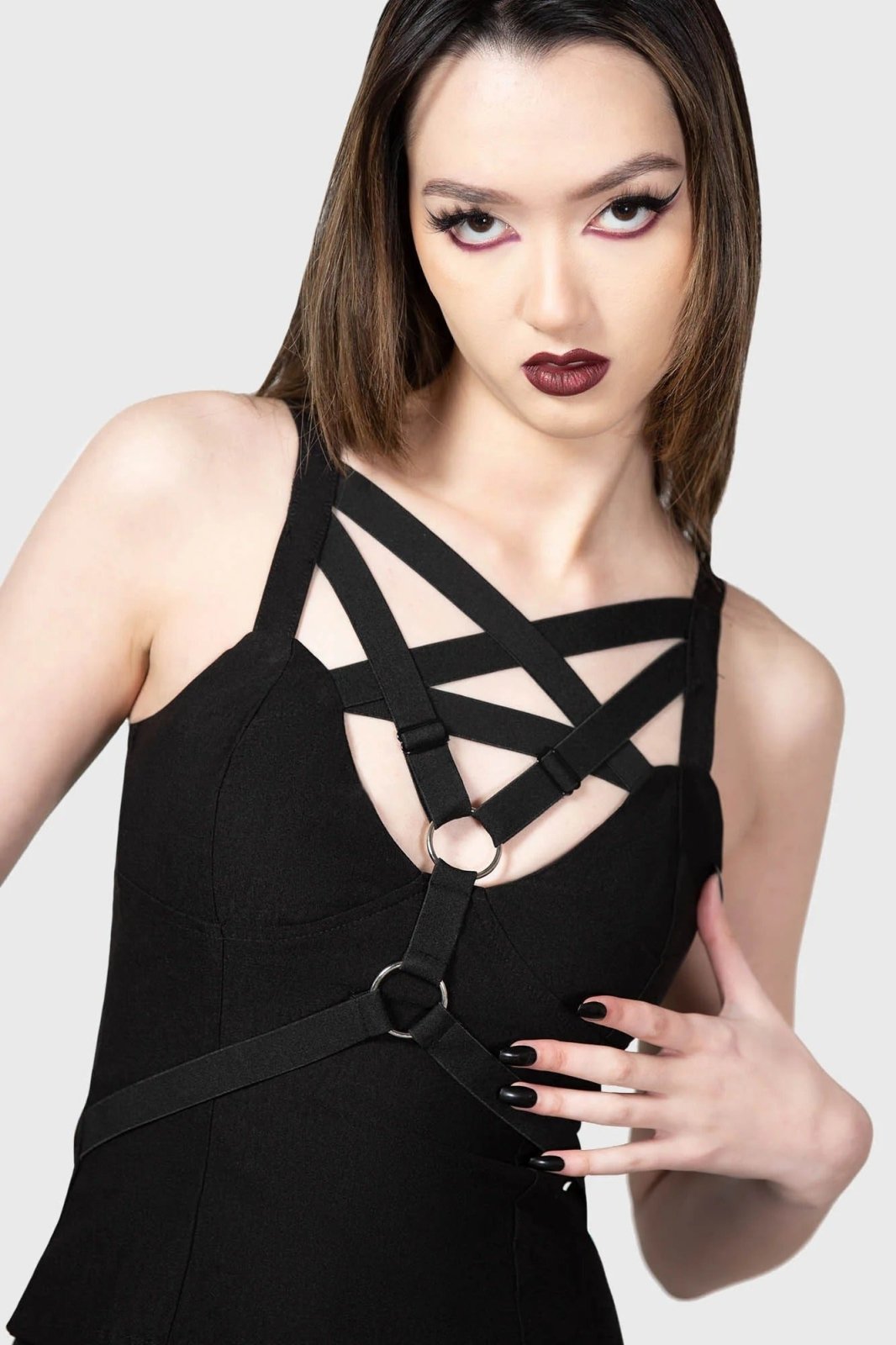 Harness Ur Power Top - womens tops - VampireFreaks - Killstar