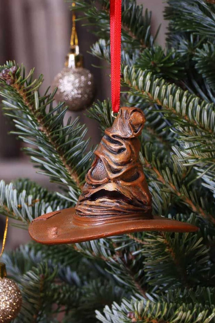 Harry Potter Sorting Hat Hanging Ornament - toys - VampireFreaks - Nemesis Now