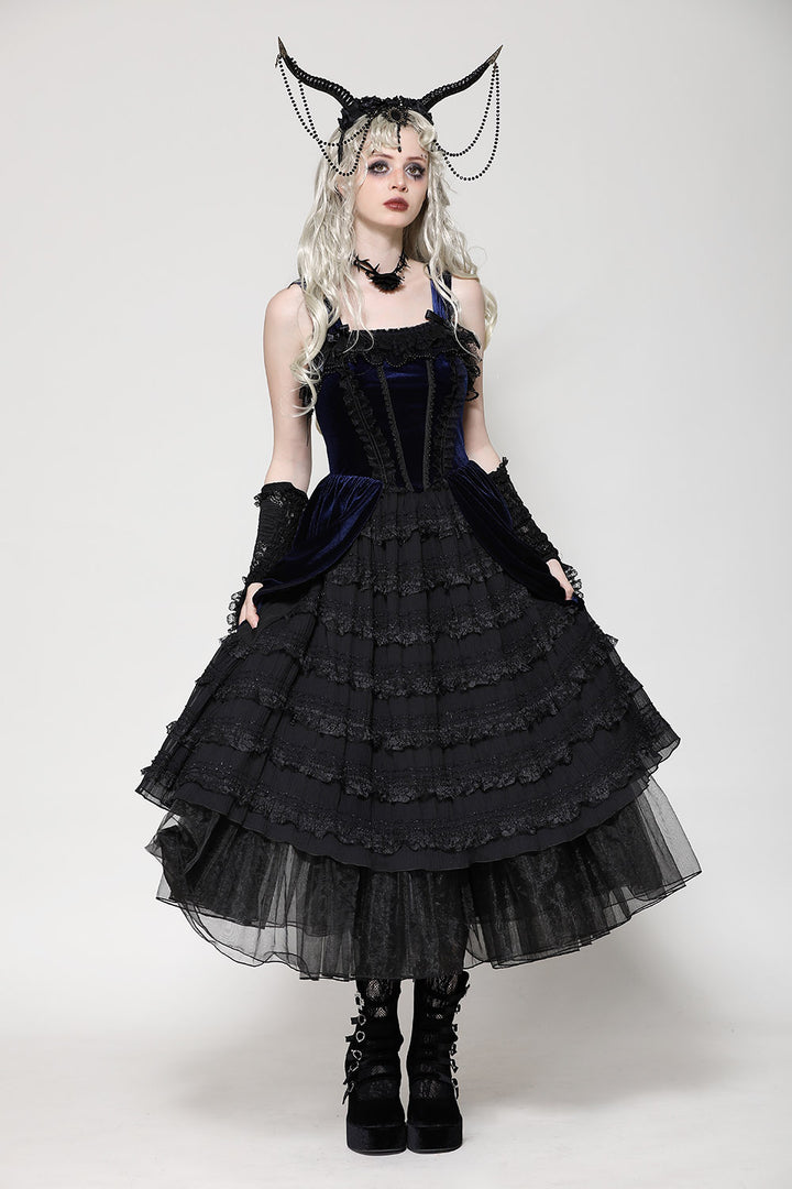 haunted doll gothic dress for women