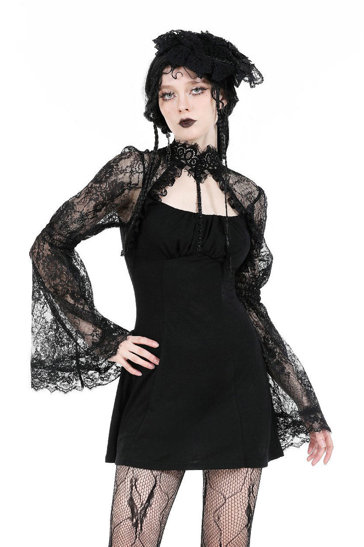 Haunted Gothic Keyhole Dress - dresses - VampireFreaks - Dark In Love