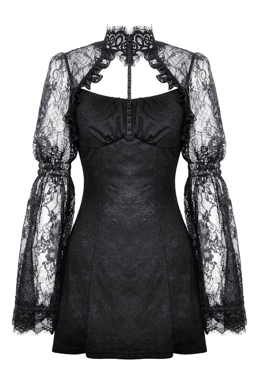 Haunted Gothic Keyhole Dress - dresses - VampireFreaks - Dark In Love