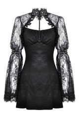 Haunted Gothic Keyhole Dress - dresses - VampireFreaks - Dark In Love