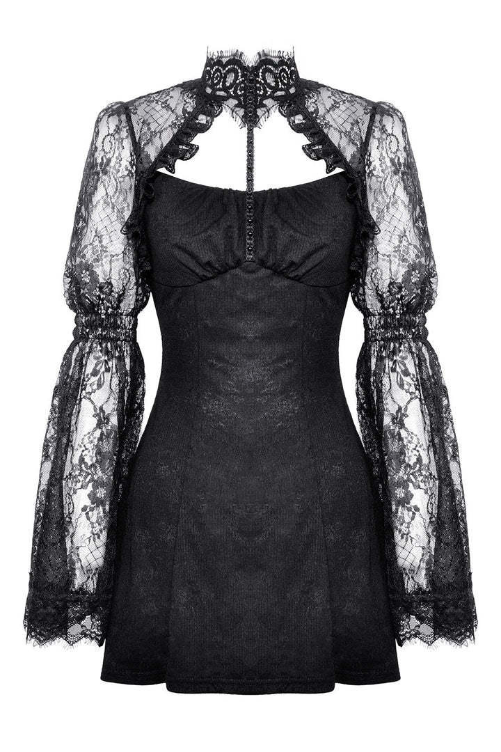 Haunted Gothic Keyhole Dress - dresses - VampireFreaks - Dark In Love