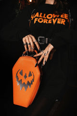 Haunted Hallows Bag [ORANGE] - bags & wallets - VampireFreaks - Lively Ghosts