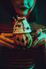 Haunted Hallows Mug [ORANGE] - housewares - VampireFreaks - Lively Ghosts