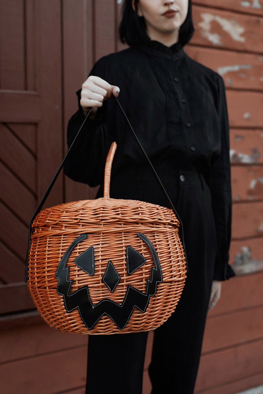 Haunted Hallows Picnic Basket [ORANGE]