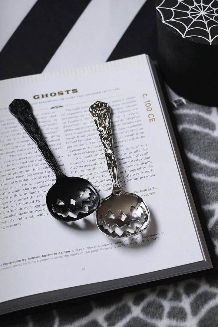 Haunted Hallows Tea Spoon Set of 2 - housewares - VampireFreaks - Lively Ghosts