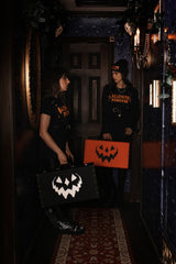 Haunted Hallows Trunk [BLACK/SPIDERWEBS] - bags & wallets - VampireFreaks - Lively Ghosts