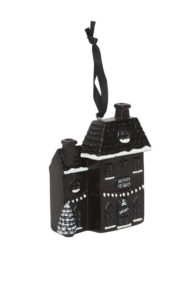 Haunted Holiday House Gothic Christmas Ornament - housewares - VampireFreaks - Something Different