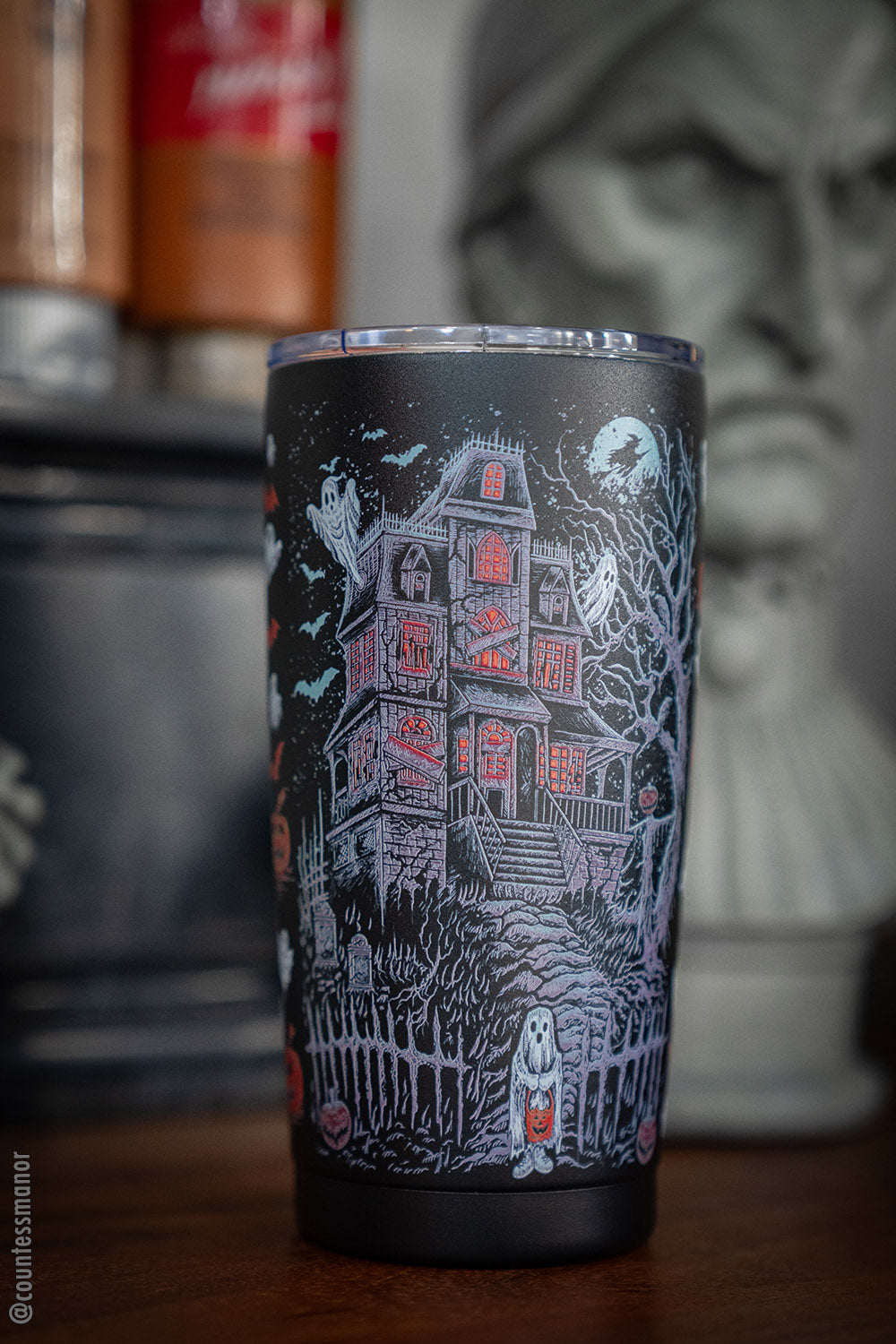 Haunted Mansion 20 oz Travel Mug