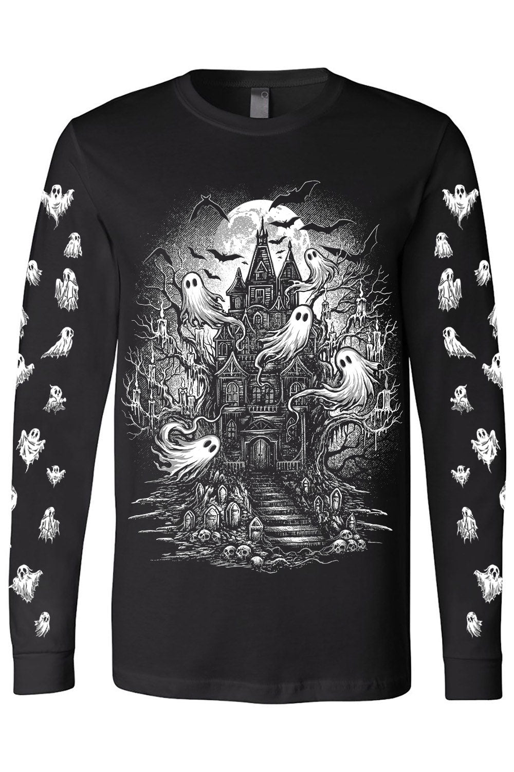 vintage inspired halloween cartoon shirt