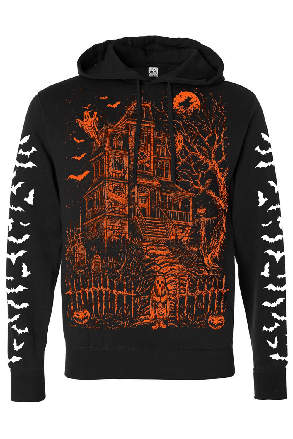 Haunted Mansion Hoodie [PUMPKIN ORANGE] - mens outerwear - VampireFreaks - VampireFreaks