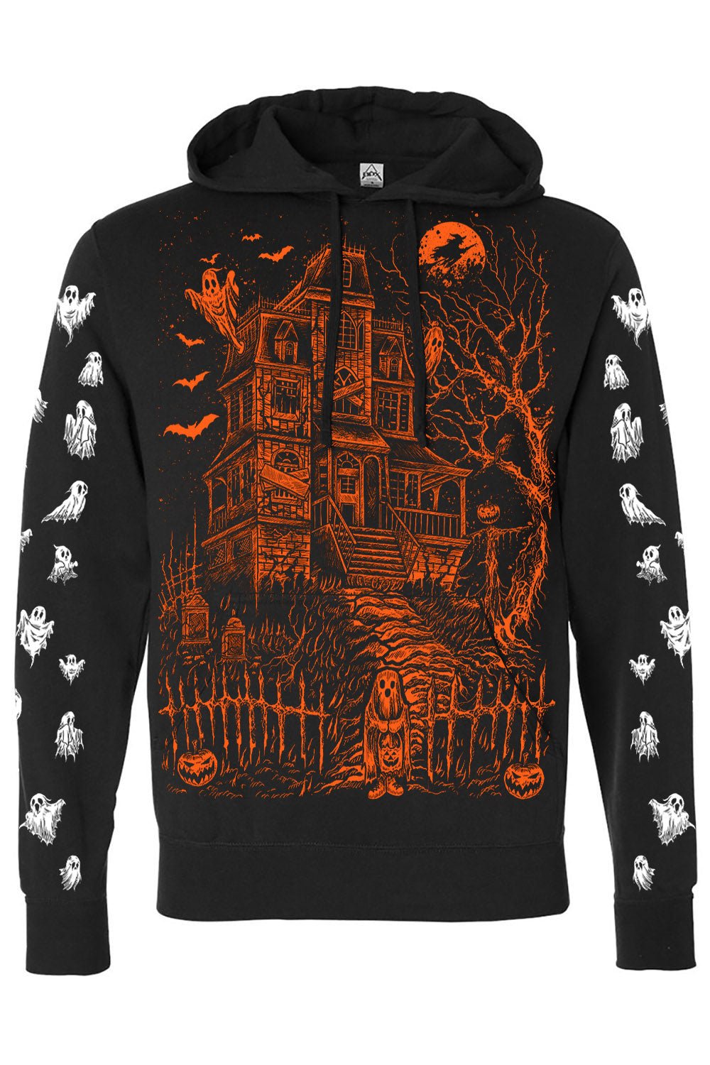 Haunted Mansion Hoodie [PUMPKIN ORANGE] - mens outerwear - VampireFreaks - VampireFreaks