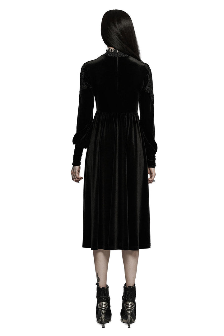 Haunted Mansion Midi Dress [BLACK] - dresses - VampireFreaks - Punk Rave