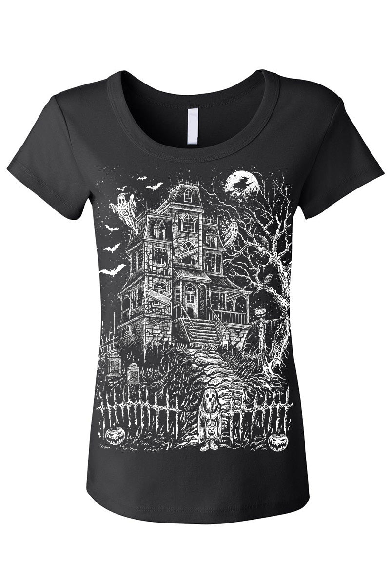 Haunted Mansion T-shirt - graphic t-shirt - VampireFreaks - VampireFreaks