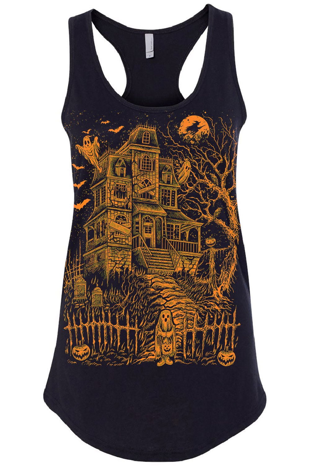 Haunted Mansion T-shirt [PUMPKIN ORANGE] - graphic t-shirt - VampireFreaks - VampireFreaks