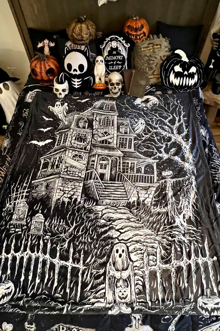 Haunted Mansion Throw Blanket - housewares - VampireFreaks - VampireFreaks