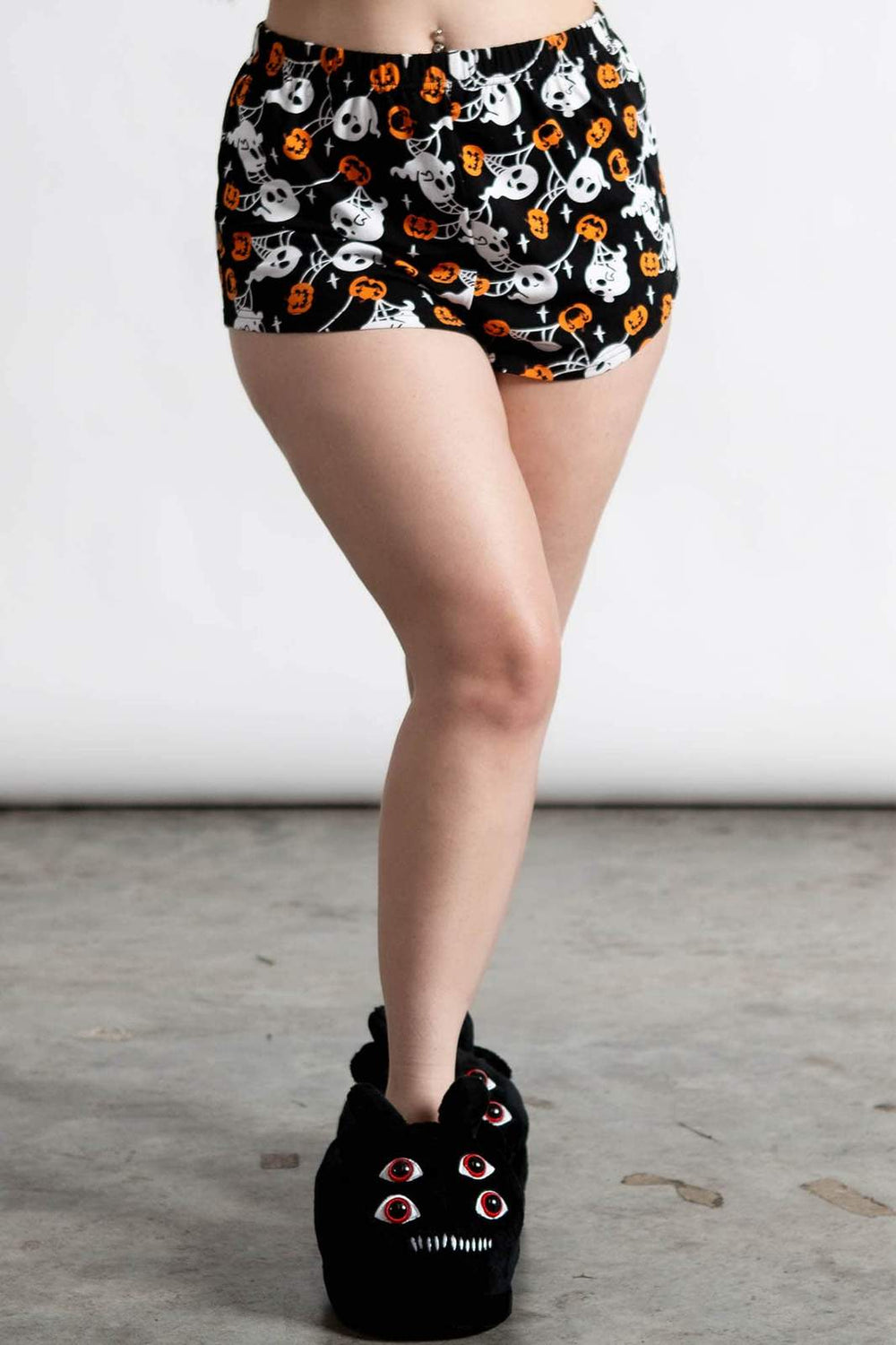 Haunted Pumpkin PJ Shorts