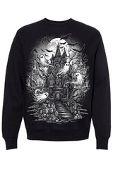 spooky halloween ghost casper sweatshirt 