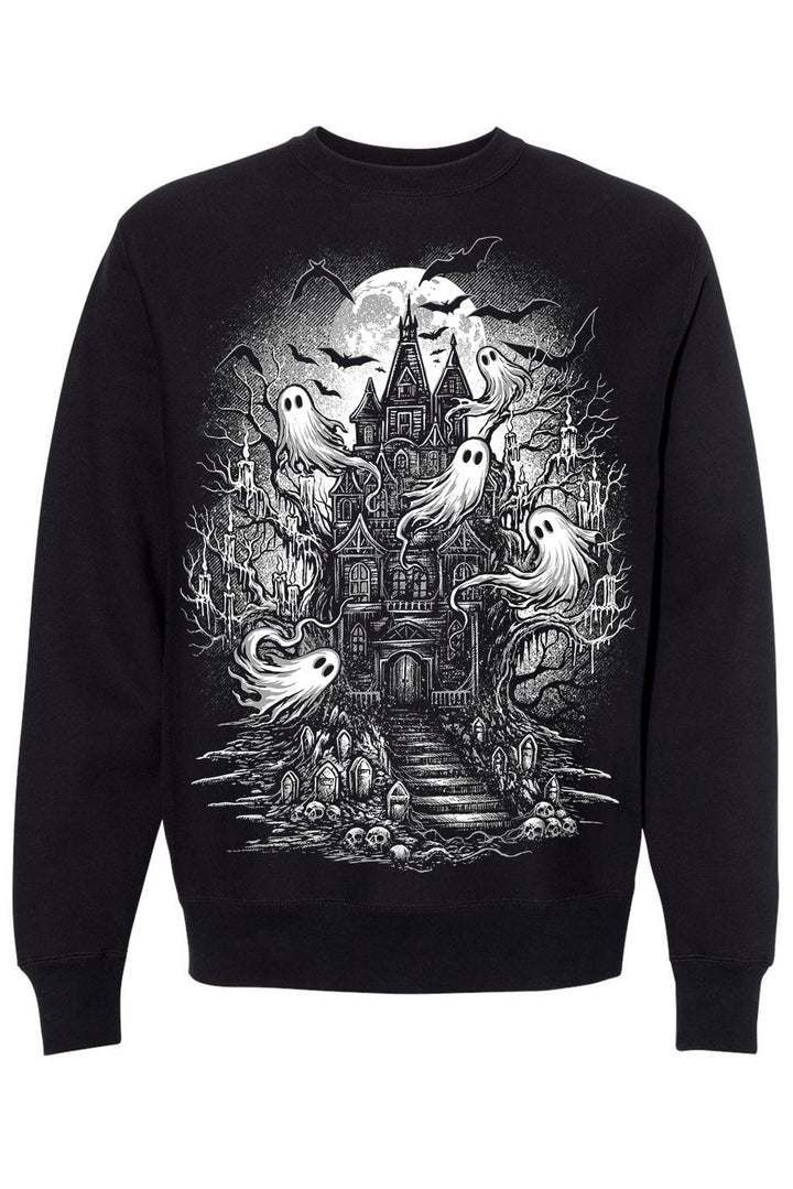 spooky halloween ghost casper sweatshirt 