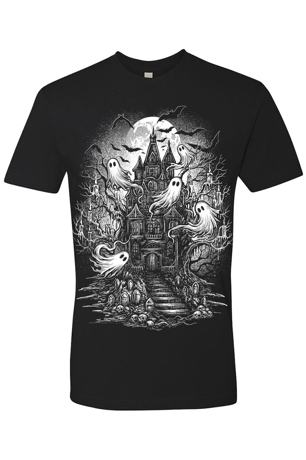 short sleeve cotton halloween shirt
