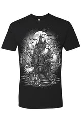short sleeve cotton halloween shirt