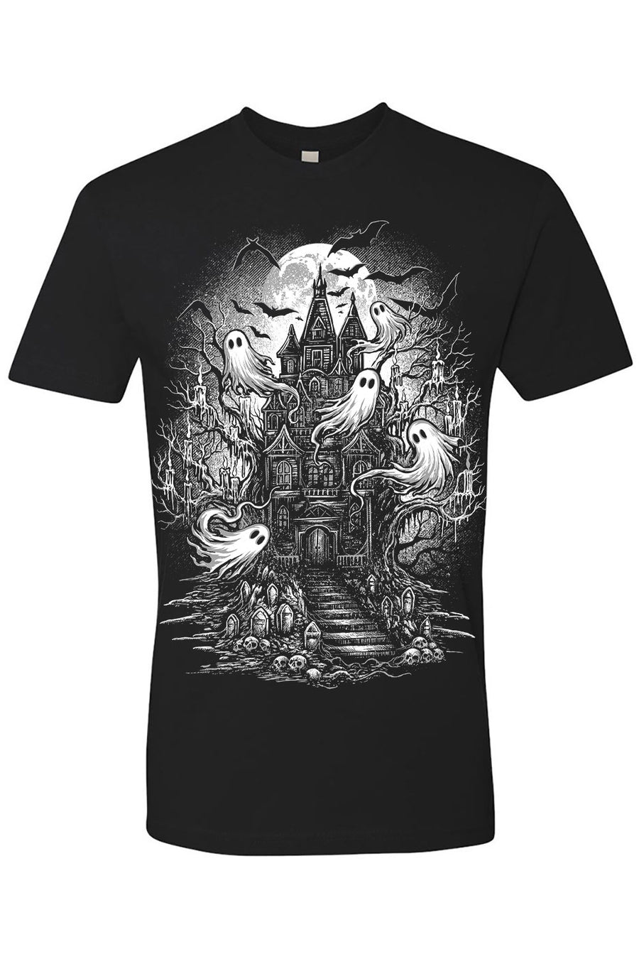short sleeve cotton halloween shirt