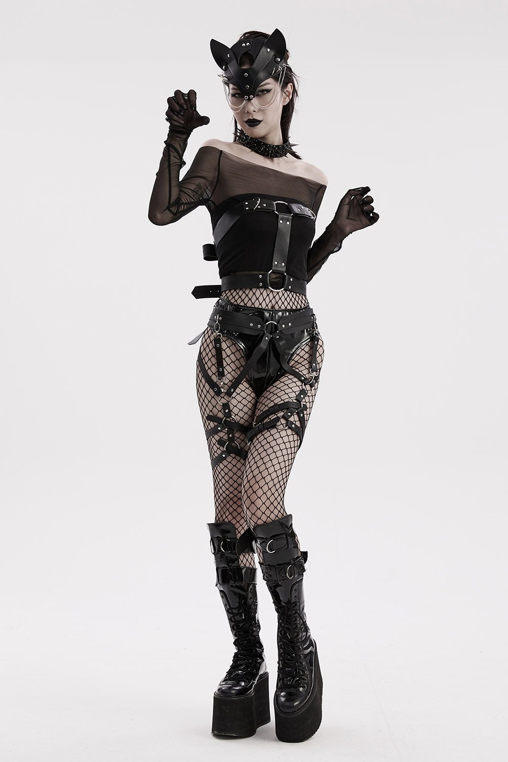 Hauntling Waist & Leg Harness [BLACK]