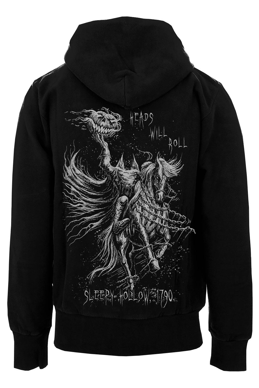 Headless Horseman Hoodie [Gray] - mens outerwear - VampireFreaks - VampireFreaks