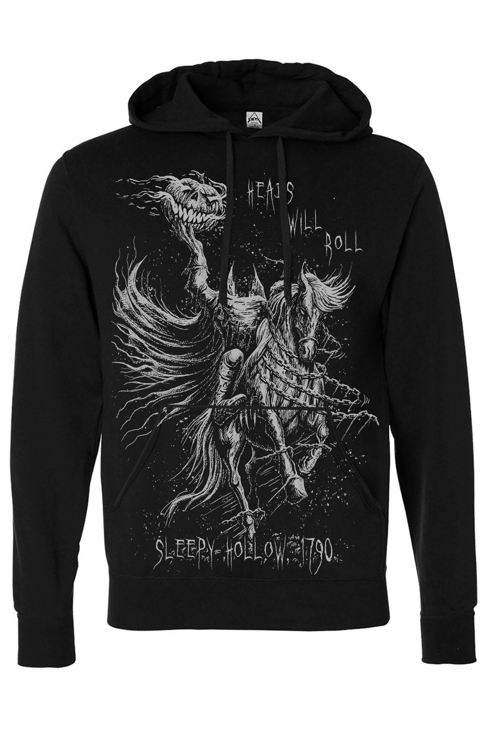 Headless Horseman Hoodie [Gray] - mens outerwear - VampireFreaks - VampireFreaks