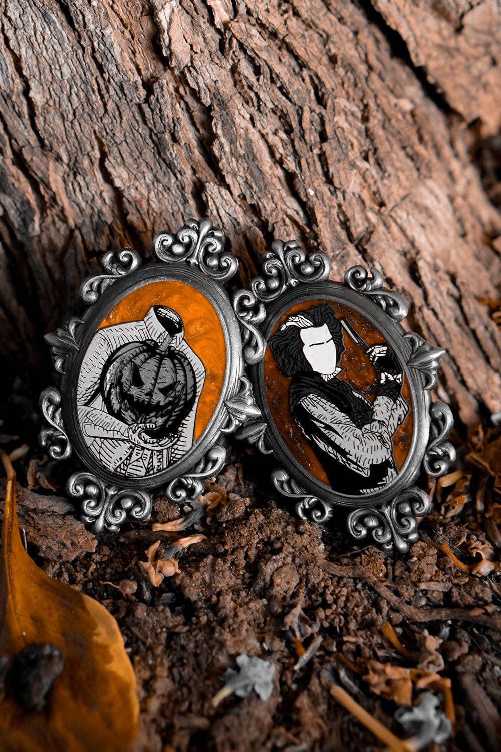 Headless Horseman Pin - pins & patches - VampireFreaks - Lively Ghosts