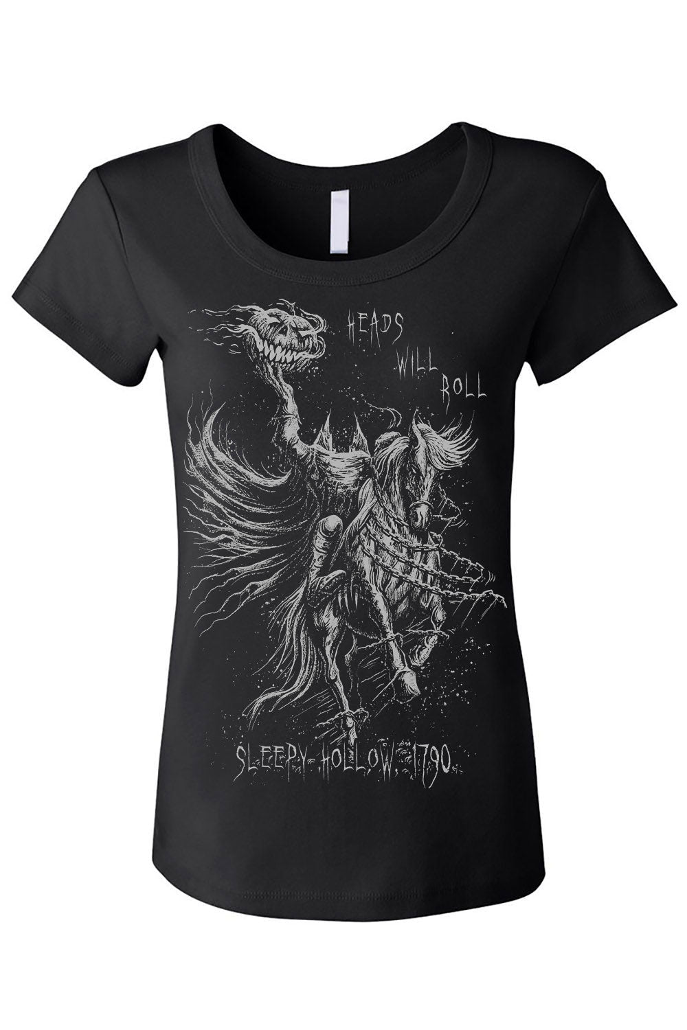 Headless Horseman T-shirt [Gray] - graphic t-shirt - VampireFreaks - VampireFreaks