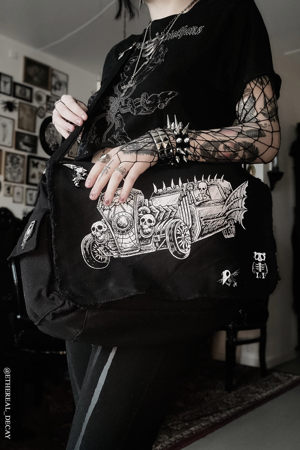 Bolso de mensajero VampireFreaks [Varios diseños disponibles]