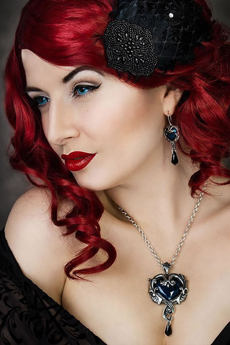 gothic heart alchemy england necklace 