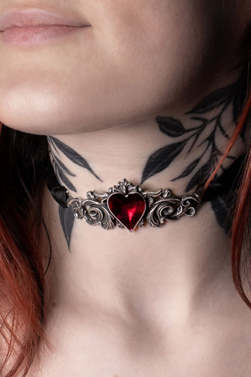 goth choker necklace
