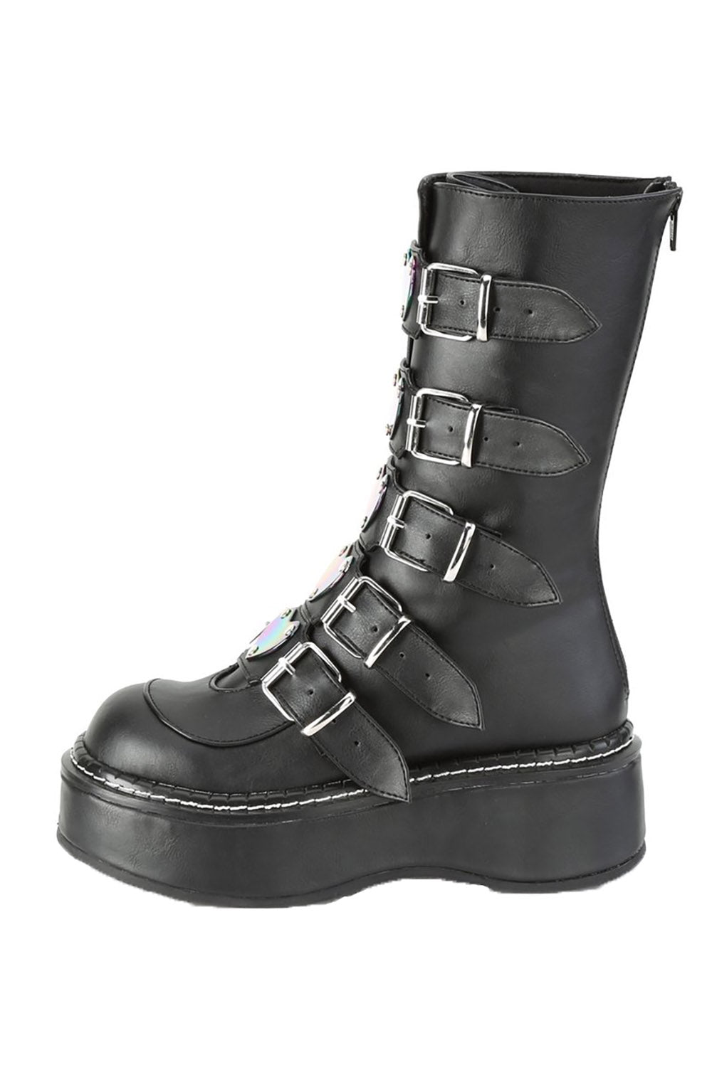 Heartbeat Platform Boots [Emily - 330] - womens shoes - VampireFreaks - Demonia