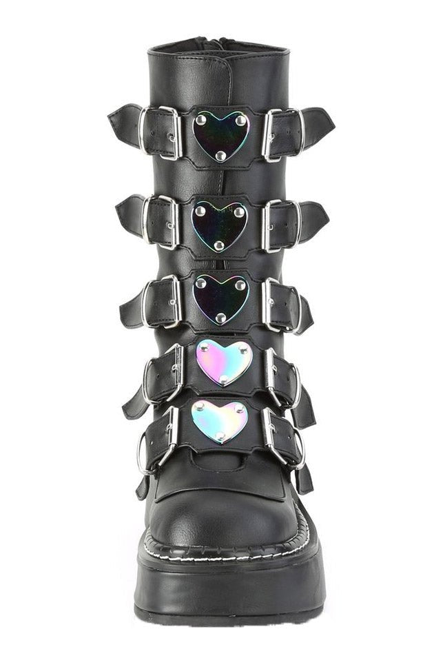 Heartbeat Platform Boots [Emily - 330] - womens shoes - VampireFreaks - Demonia