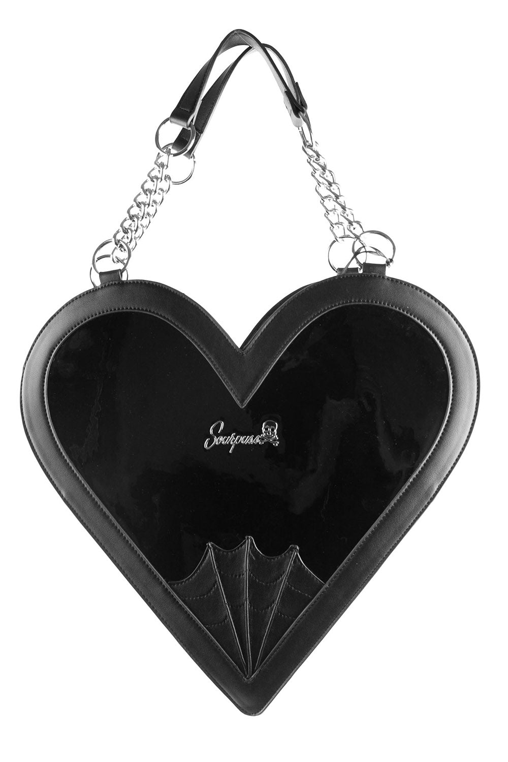 Heartbreaker Purse [Black] - bags & wallets - VampireFreaks - Sourpuss