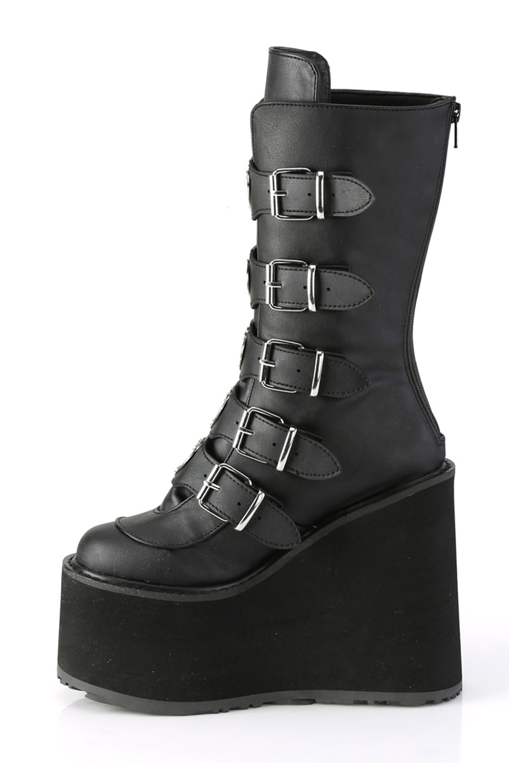 Heartsick Platforms [SWING - 230 Mid - Calf Boots] - womens shoes - VampireFreaks - Demonia