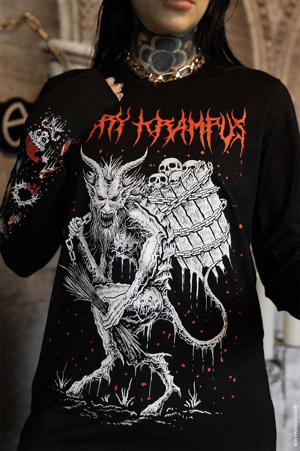 horror xmas clothing