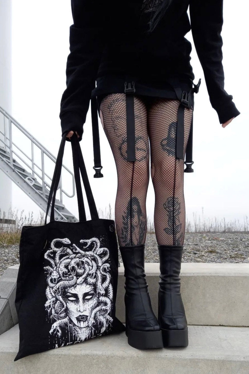 VampireFreaks Zipper Tote Bag
