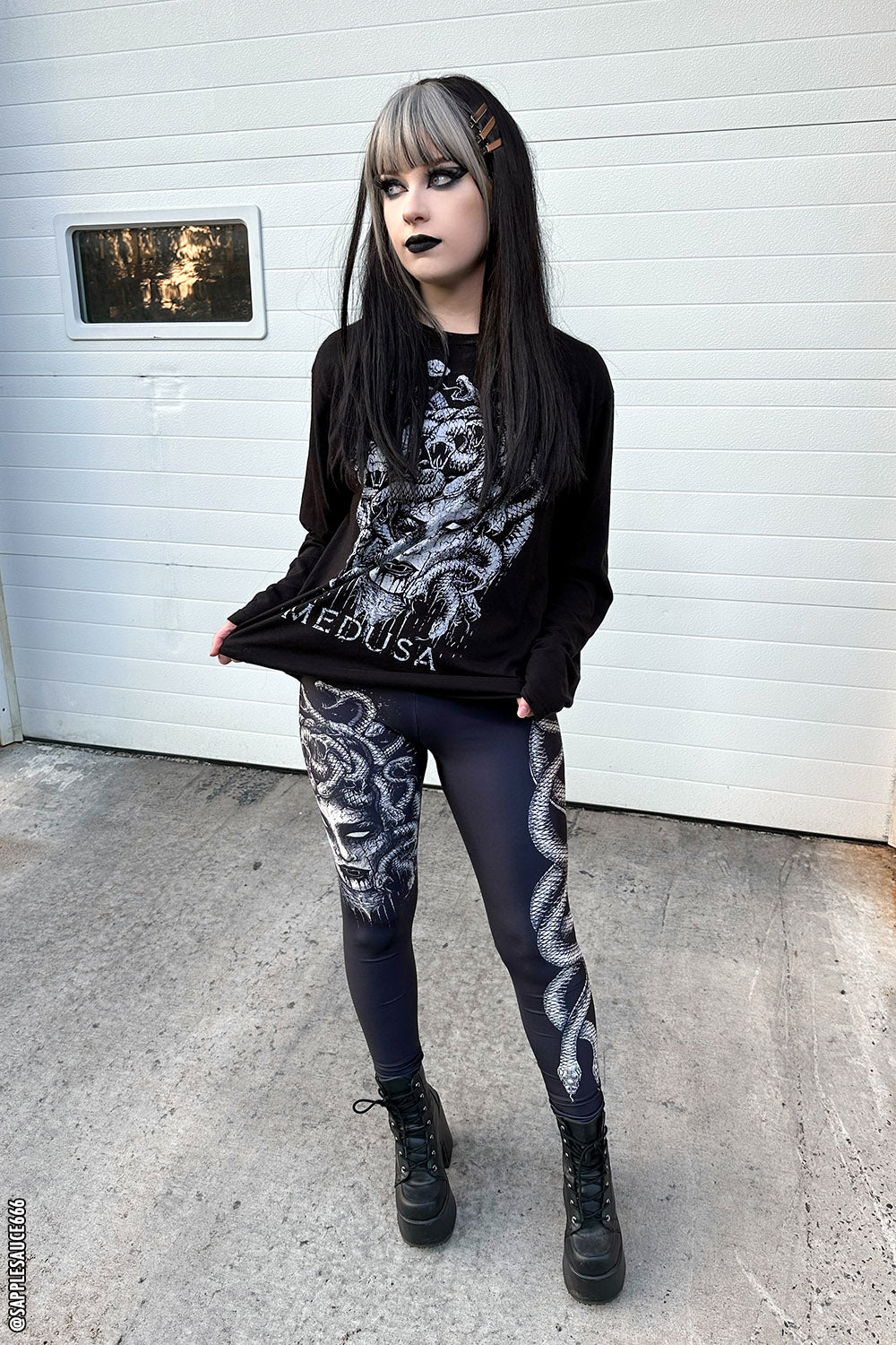 Heavy Metal Medusa Leggings