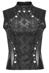 womens heavy metal top