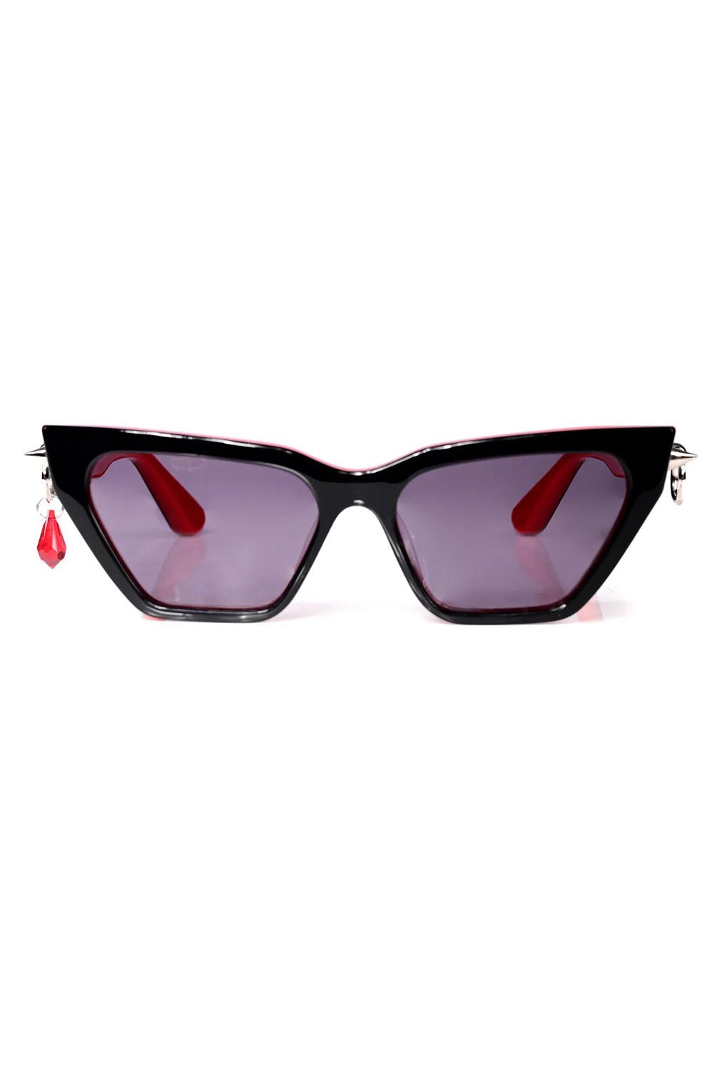 Helena Signature Sunglasses - goggles & glasses - VampireFreaks - Foxblood