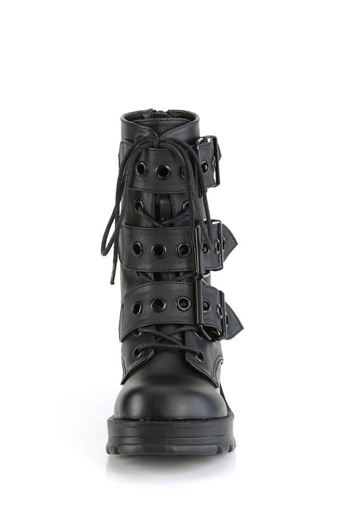 Hell Girl Chuncky Boots [BRATTY - 118 Platforms] - womens shoes - VampireFreaks - Demonia