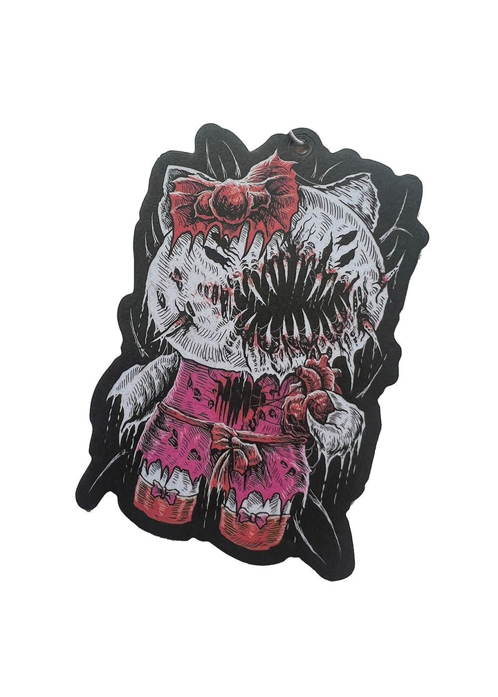 Hell Kitty Air Freshener [BUBBLEGUM] - housewares - VampireFreaks - VampireFreaks